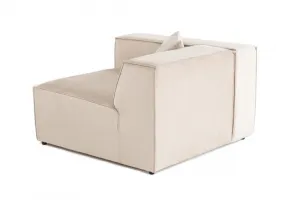 Kreslo / Jednomiestna pohovka Lora L1 - Cream