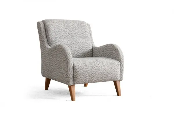 Kreslo ušiak Nice Bergere - Cream, Blue