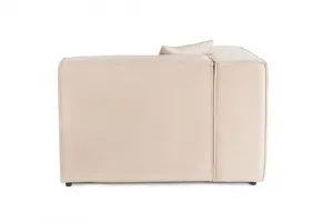 Kreslo / Jednomiestna pohovka Lora L1 - Cream