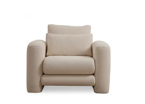 Kreslo ušiak Lily Cream - Wing
