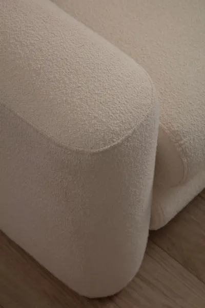 Kreslo ušiak Lily Cream - Wing