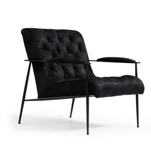 Kreslo ušiak Matilda - Black