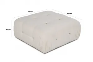 Taburetka Bubble Pouffe - Beige