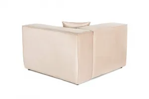 Kreslo / Jednomiestna pohovka Lora 1R - Cream