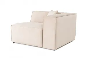 Kreslo / Jednomiestna pohovka Lora 1R - Cream