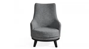 Kreslo ušiak Bali - Light Grey