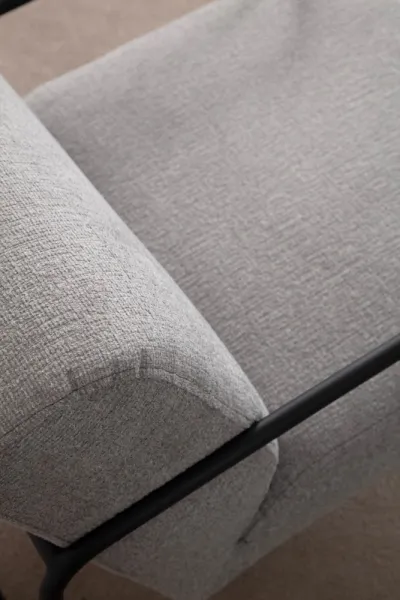Kreslo ušiak Eti Bergere - Grey