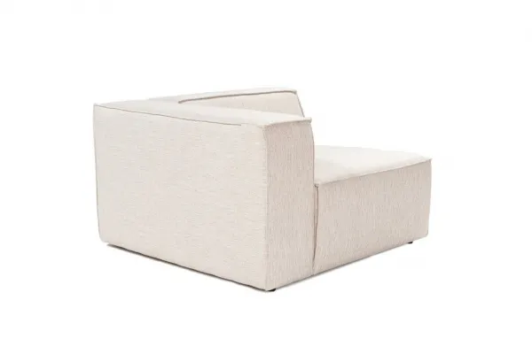 Kreslo / Jednomiestna pohovka Lora L1 - Light Brown