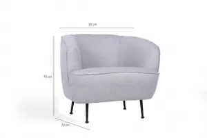 Kreslo ušiak Piccoli (Bony) - Linen
