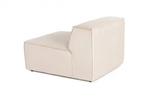 Kreslo / Jednomiestna pohovka Lora O1 - Cream