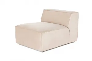 Kreslo / Jednomiestna pohovka Lora O1 - Cream