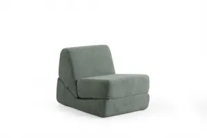 Rozkladacie kreslo Origami Convertable - Green