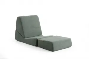 Rozkladacie kreslo Origami Convertable - Green