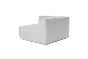 Kreslo / Jednomiestna pohovka Fora L1 - Light Grey
