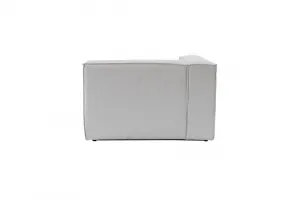 Kreslo / Jednomiestna pohovka Fora L1 - Light Grey