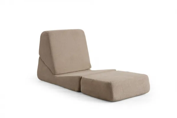 Rozkladacie kreslo Origami Convertable - Dark Cream