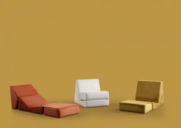 Rozkladacie kreslo Origami Convertable - Orange