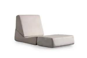 Rozkladacie kreslo Origami Convertable - Cream