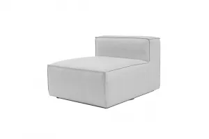 Kreslo / Jednomiestna pohovka Fora O1 - Light Grey