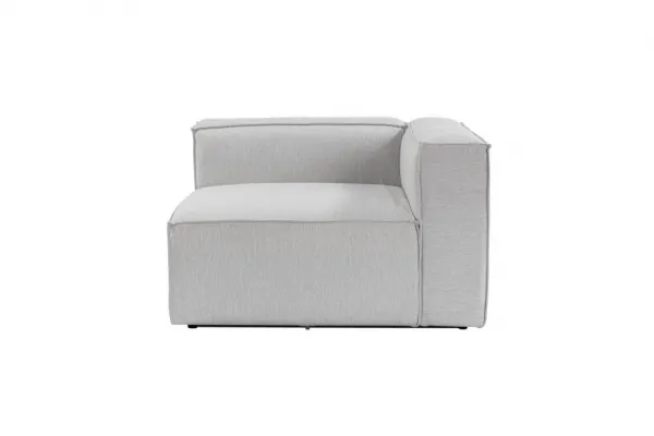 Kreslo / Jednomiestna pohovka Fora 1R - Light Grey