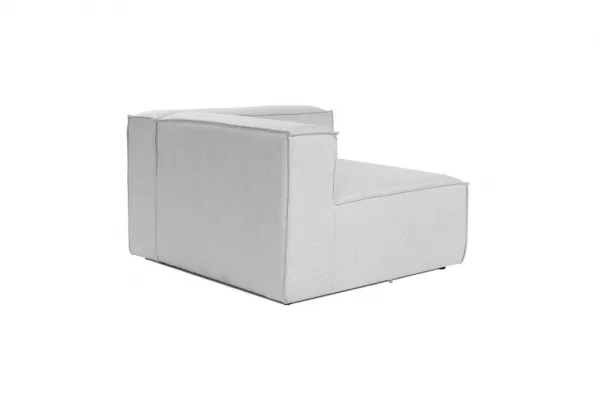 Kreslo / Jednomiestna pohovka Fora 1R - Light Grey