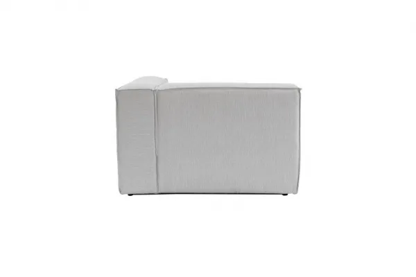 Kreslo / Jednomiestna pohovka Fora 1R - Light Grey