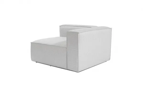 Kreslo / Jednomiestna pohovka Fora 1R - Light Grey
