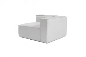 Kreslo / Jednomiestna pohovka Fora 1R - Light Grey