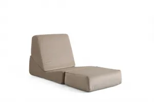 Rozkladacie kreslo Origami Convertable - Shiny Cream