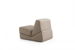 Rozkladacie kreslo Origami Convertable - Shiny Cream