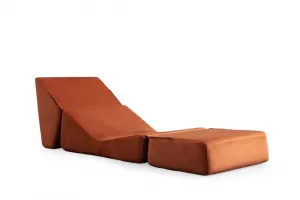 Rozkladacie kreslo Origami Convertable - Orange