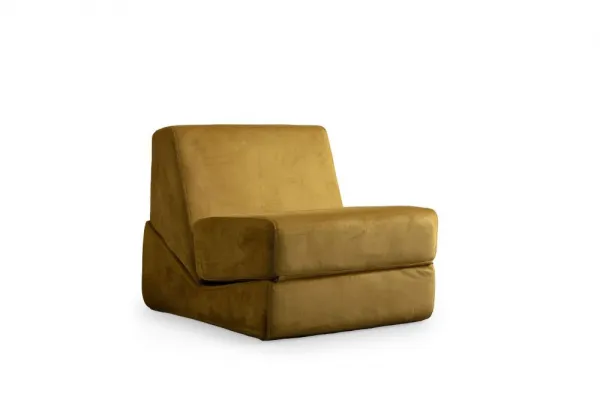 Rozkladacie kreslo Origami Convertable - Mustard