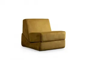 Rozkladacie kreslo Origami Convertable - Mustard