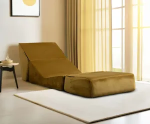 Rozkladacie kreslo Origami Convertable - Mustard