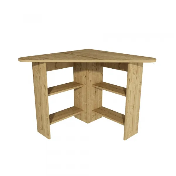 Písací stôl Corner - Sapphire Oak