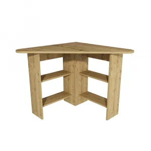 Písací stôl Corner - Sapphire Oak