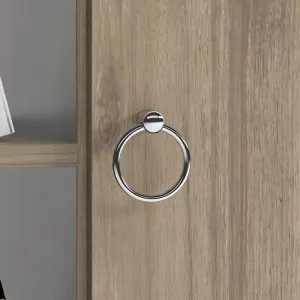 Viacúčelová skrinka Lagomood Ruby - Walnut, Anthracite