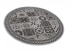 SivýokrúhlykoberecMELISSAsovzoromportodlaždícŠírka:100cm|Dĺžka:100cm70016_125998