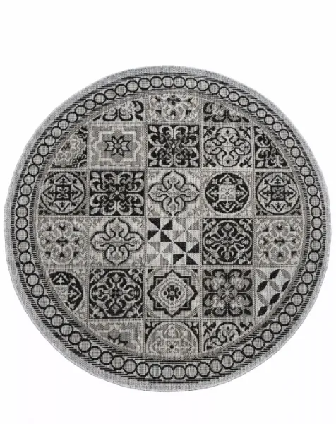 SivýokrúhlykoberecMELISSAsovzoromportodlaždícŠírka:100cm|Dĺžka:100cm70016_125998
