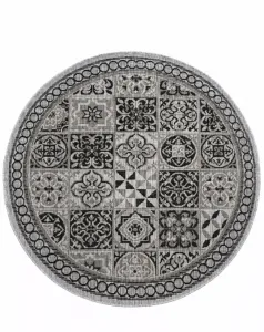 SivýokrúhlykoberecMELISSAsovzoromportodlaždícŠírka:100cm|Dĺžka:100cm70016_125998