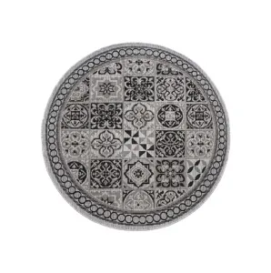 SivýokrúhlykoberecMELISSAsovzoromportodlaždícŠírka:100cm|Dĺžka:100cm70016_125998