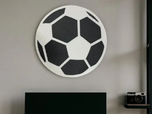 Detská penová dekoratívna nástenka FUTBALOVÁ LOPTA