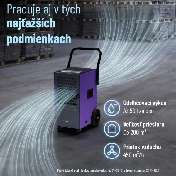 Noaton DF 4150, profesionálny odvlhčovač vzduchu