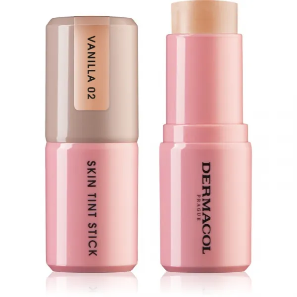 Dermacol Beauty Stick Skin Tint make-up v tyčinke odtieň 02 Vanilla 15 g