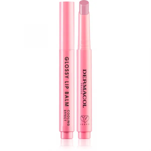 Dermacol Glossy Lip Balm ošetrujúci lesk na pery s chladivým účinkom vône 02 Tutti Frutti 2.2 g