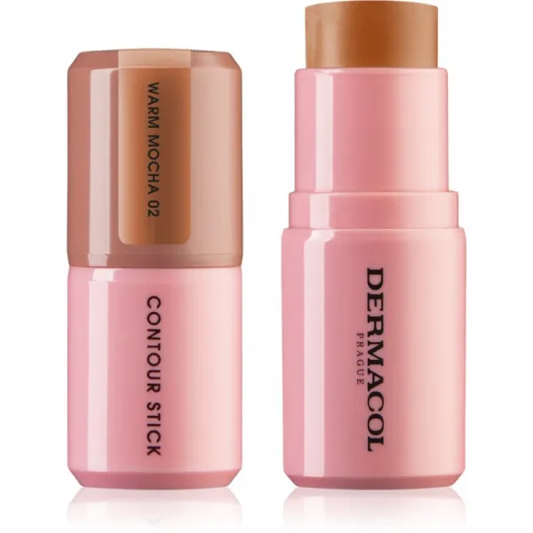 Dermacol Beauty Stick Contour kontúrovacia tyčinka odtieň 02 Warm Mocha 7 g