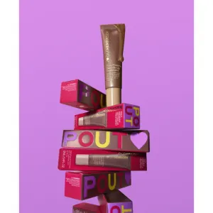 OLEHENRIKSEN Pout Preserve Peptide Lip Treatment hydratačný lesk na pery odtieň Cocoa Crème Glimmer 12 ml