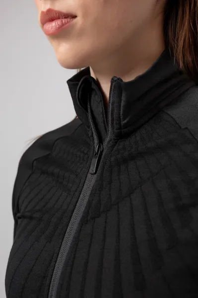 LELOSI Mikina na zips Seamless Yachats M