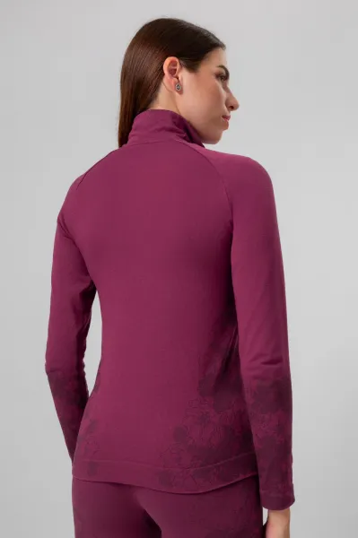 LELOSI Mikina na zips Seamless Avila M