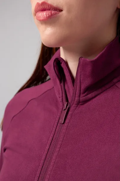 LELOSI Mikina na zips Seamless Avila M